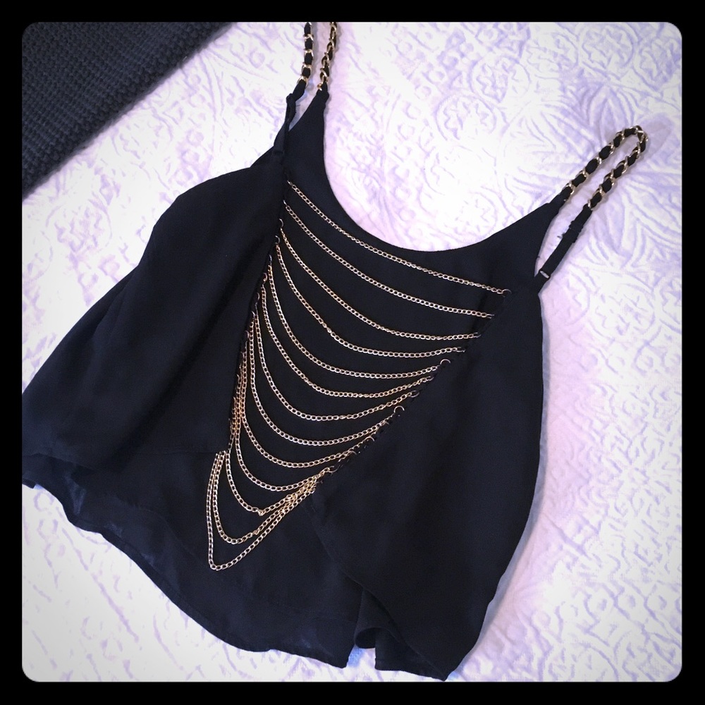 Open Back Crop Top